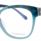 COCO SONG JUST-ILLUSION-CV166.03-09 Eyeglasses Eye Glasses C03 BLUE Authentic Ne