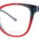 COCO SONG SOMETHING-COOL-CV255.02-09 Eyeglasses Eye Glasses C02 RED Authentic Ne