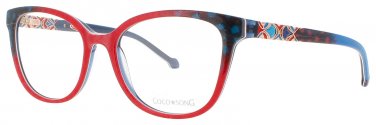 COCO SONG SOMETHING-COOL-CV255.02-09 Eyeglasses Eye Glasses C02 RED Authentic Ne
