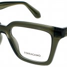 SALVATORE FERRAGAMO SF2985-320-52 Eyeglasses Eye Glasses 320 BLUE Authentic New