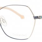 COCO SONG BROKEN-WINGS-CV187.02-09 Eyeglasses Eye Glasses C02 BLUE Authentic New