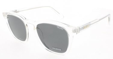 QUAY JACKPOT-QU-000740-CLR-SMK Sunglasses Sun Glasses CLR/SMK CLEAR Authentic Ne