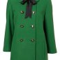 TOPSHOP Short Green Grosgrain Tie Coat UK14/42/10 BNWT
