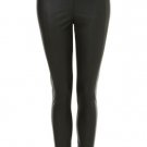 TOPSHOP Faux Leather High Waisted Biker Skinny Trousers Size UK6/34/2 BNWT