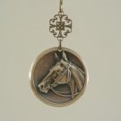 Bronze Horse pendant