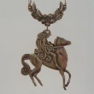 Lady Godiva Pendant with flower