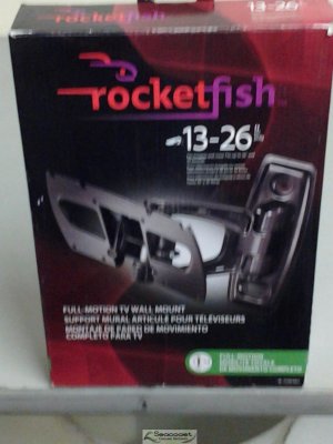 Rocketfish RF-TVMFM01 Full Motion TV Wall Mount 13"-26"