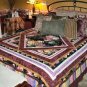 Dramatic rose quilt, queen size