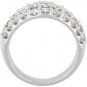 14k White Gold 2ctw Diamond Anniversary Fashion Ring - 69494