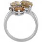 Sterling Silver Multi-Gemstone Ring - 69617