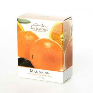 Mandarin Moisturizing Bath Bar