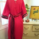 Custom Order Red Native American Indian Style Pow Wow Dress Regalia Costume