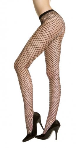 Seamless Spandex Mini Diamond Net Pantyhose