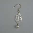 Winter Leaf Earrings