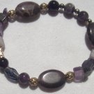 Amethyst Gemstone bracelet - stretch