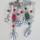 Christmas chandelier earrings