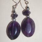 Gemstone Earrings - Amethyst