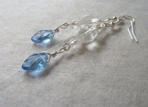 Blue Ice - Earrings