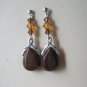 Tiger Eye Briolette Earrings