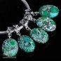 Silver Plated Natural Turquoise Pendants