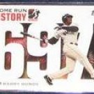 2006 Topps HR History Barry Bonds #697 Giants