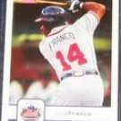 2006 Fleer Julio Franco #62 Mets