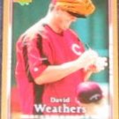  2007 UD First Edition David Weathers #200 Reds