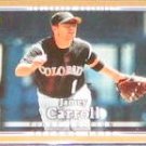  2007 UD First Edition Jamey Carroll #203 Rockies