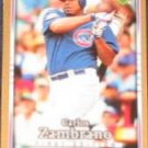  2007 UD First Edition Carlos Zambrano #190 Cubs