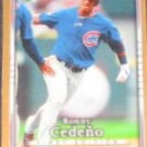  2007 UD First Edition Ronny Cedeno #187 Cubs