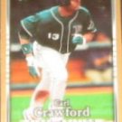  2007 UD First Edition Carl Crawford #146 Devil Rays
