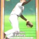  2007 UD First Edition Brandon Fahey #52 Orioles