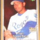  2007 UD First Edition Rookie Angel Sanchez #21 Royals