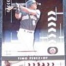  2001 Playoff Absolute Timo Perez #78 Mets