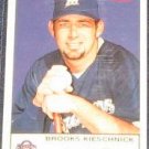  2005 Fleer Tradition Brooks Kieschnick #54 Brewers