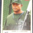  2005 Fleer Tradition Carl Crawford #274 Devil Rays