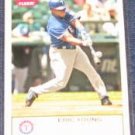  2005 Fleer Tradition Eric Young #81 Rangers