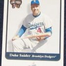  2001 Fleer Greats of the Game Duke Snider #133 Dodgers