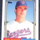  1992 Topps Debut Mark Petkovsek #138 Rangers