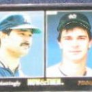  1993 Pinnacle Now & Then Don Mattingly #470 Yankees