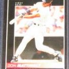  1992 Pinnacle Don Mattingly #23 Yankees