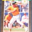  1989 Donruss Mark McGwire #95 Athletics