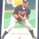  2001 Fleer Focus Jim Thome #59 Indians