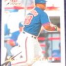  2001 Fleer Focus Raul Mondesi #19 Blue Jays