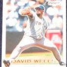 2001 Fleer Focus David Wells #166 Blue Jays