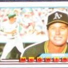  1989 Topps Big Mark McGwire #34 Athletics
