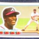  1989 Topps Big Ron Gant #43 Braves