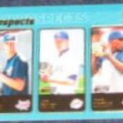  2001 Topps Prospects Wilson/Peavey/Cubillan #728