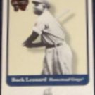  2001 Fleer Greats of the Game Buck Leonard #71