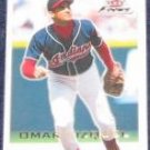  2001 Fleer Focus Omar Vizquel #190 Indians